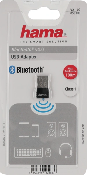 Контроллер USB Hama Nano 4.0 BT4.0 class 1