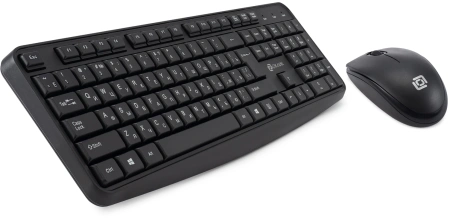 Клавиатура + мышь Оклик S603 клав:черный мышь:черный USB