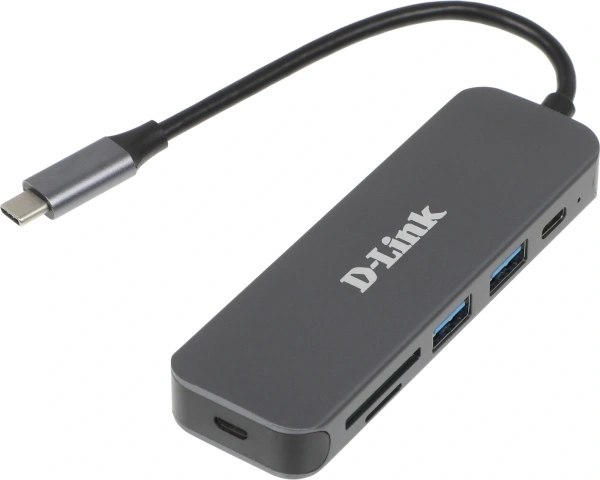 Разветвитель USB 2.0 D-Link DUB-2325 2порт. черный (DUB-2325/A1A)