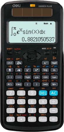 Калькулятор научный Deli ED991ES черный 10+2-разр.