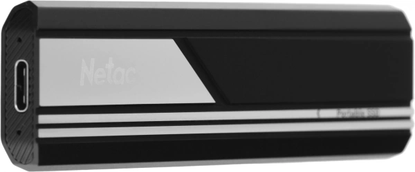 Накопитель SSD Netac USB-C 500GB NT01ZX10-500G-32BK ZX10 черный