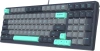 Клавиатура A4Tech FS300 механическая черный/серый USB for gamer LED (FS300 PANDA ROCK) кабель 1.8м