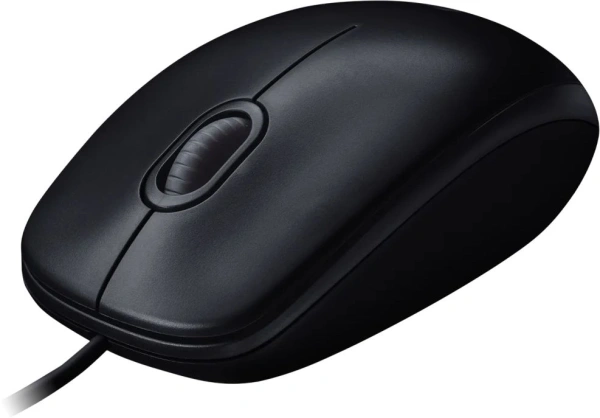 Мышь Logitech M100r черный оптическая 1000dpi USB 2but (910-006652)