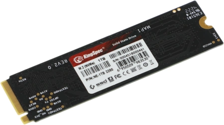 Накопитель SSD Kingspec PCIe 3.0 x4 1TB NE-1TB M.2 2280