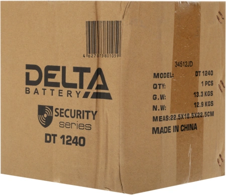 Батарея для ИБП Delta DT 1240 12В 40Ач