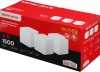 Бесшовный Mesh роутер Mercusys Halo H60X(3-pack) AX1500 10/100/1000BASE-TX белый (упак.:3шт)