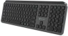 Клавиатура Оклик K859W серый/черный USB беспроводная slim Multimedia (2002136)