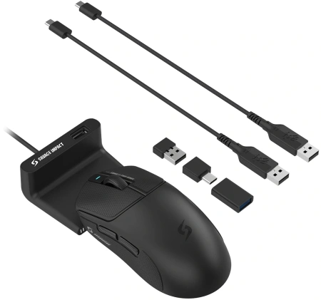 Мышь A4Tech Bloody SG5 черный оптическая 30000dpi беспров. USB/USB-C 5but