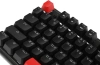 Клавиатура A4Tech S515R механическая черный USB for gamer LED (подставка для запястий) (S515R FIRE BLACK) кабель 1.8м