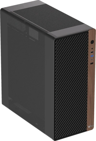 Корпус Formula TimberLine T2 черный без БП ATX 4x120mm 1xUSB2.0 1xUSB3.0 audio bott PSU