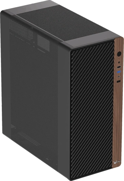Корпус Formula TimberLine T2 черный без БП ATX 4x120mm 1xUSB2.0 1xUSB3.0 audio bott PSU