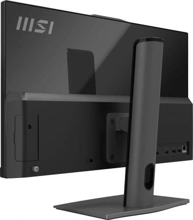Моноблок MSI Modern AM242P 12M-1881RU 23.8" Full HD i5 1235U (1.3) 16Gb SSD500Gb Iris Xe Windows 11 Pro GbitEth WiFi BT 120W клавиатура мышь Cam черный 1920x1080