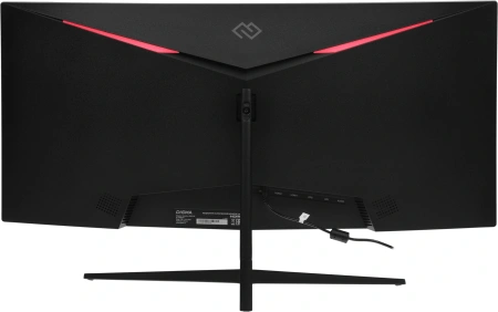 Монитор Digma 29.5" Overdrive 30A510F черный VA LED 1ms 21:9 HDMI матовая 300cd 178гр/178гр 2560x1080 200Hz DP 2K USB 4.3кг