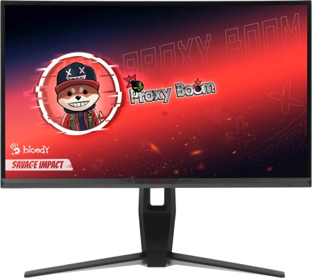 Монитор Bloody 24.5" MN251F серый IPS LED 1ms 16:9 HDMI M/M матовая HAS Piv 320cd 178гр/178гр 1920x1080 200Hz G-Sync DP FHD USB 4.3кг