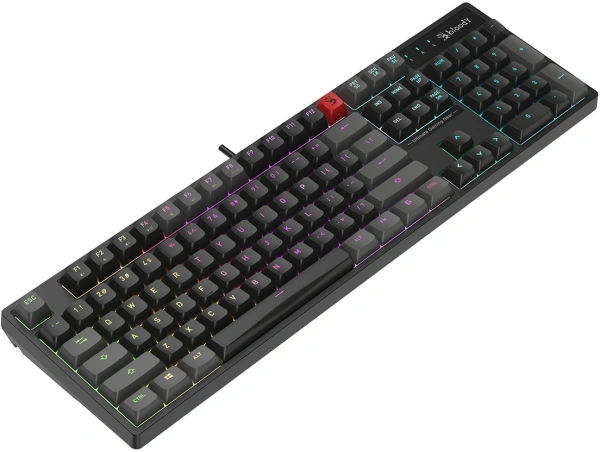 Клавиатура A4Tech Bloody B230N черный USB Multimedia for gamer LED (B230N)
