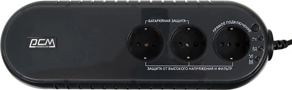 Источник бесперебойного питания Powercom WOW 500U 250Вт 500ВА черный
