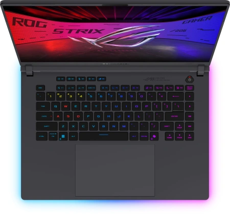 Ноутбук Asus ROG Strix G16 G615JH-RV045 Core i5 13450HX 16Gb SSD512Gb NVIDIA GeForce RTX5050 8Gb 16" IPS FHD+ (1920x1200) без ОС grey WiFi BT Cam (90NR0N71-M001J0)