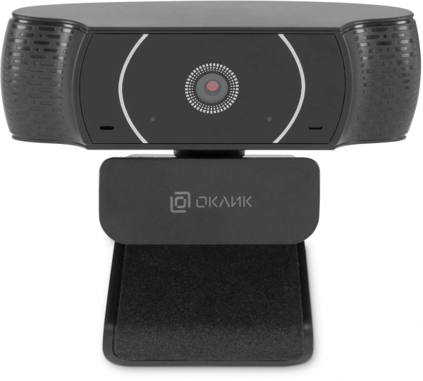 Камера Web Оклик OK-C016HD черный 1Mpix (1280x720) USB2.0 с микрофоном