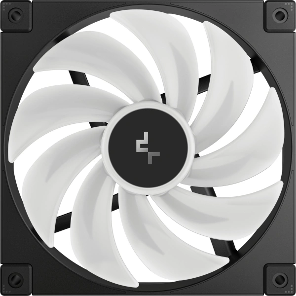 Вентилятор для корпуса Deepcool FD14 ARGB 140х140x25 черный 4-pin 25.6дБ (R-FD14-BKAPN1-G) Ret
