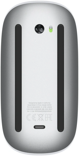 Мышь Apple Magic Mouse 3 A3204 белый лазерная беспров. BT для ноутбука (MXK53ZA/A)