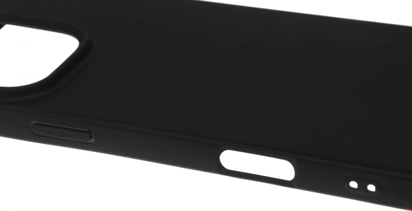 Чехол (клип-кейс) BoraSCO для Apple iPhone 16 Pro Max Silicone Case черный (73525)