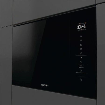 Микроволновая печь Gorenje BM201SG3DBG черный (встраиваемая)
