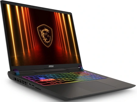 Ноутбук MSI Vector 16 HX AI A2XWIG-487XRU Core Ultra 9 275HX 32Gb SSD1Tb NVIDIA GeForce RTX5080 16Gb 16" IPS QHD+ (2560x1600) FreeDOS grey space WiFi BT Cam (9S7-15M352-487)