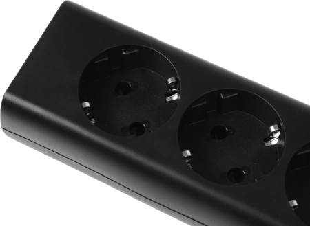 Сетевой фильтр Philips CHP2145BC/51 5м (4 розетки) черный (коробка)