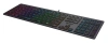 Клавиатура A4Tech FX60 серый USB slim LED (FX60 GREY / NEON) кабель 1.5м