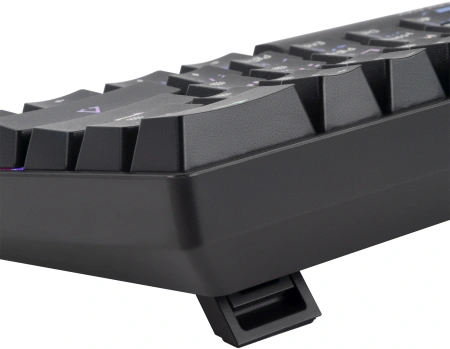 Клавиатура Оклик K713X механическая черный USB Multimedia for gamer LED