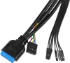 Корпус Aerocool Atomic-G-BK-v1 черный без БП mATX 2x120mm 2x140mm 2xUSB3.0 audio bott PSU