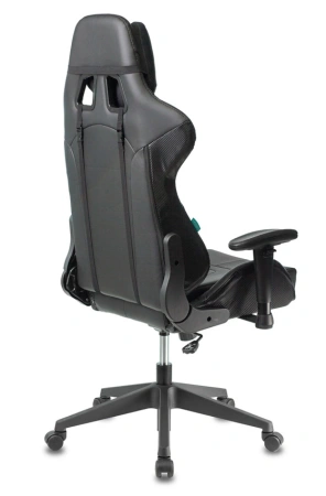Кресло игровое Zombie VIKING 5 AERO Edition черный экокожа с подголов. крестов. пластик