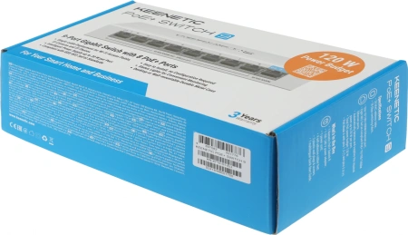 Коммутатор Keenetic KN-4710 (L2) 9x1Гбит/с 8PoE+ 120W неуправляемый
