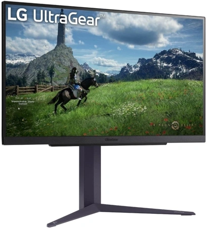 Монитор LG 27" UltraGear 27GS85Q-B черный IPS LED 16:9 HDMI матовая HAS 400cd 178гр/178гр 2560x1440 180Hz FreeSync DP 2K USB 6.2кг