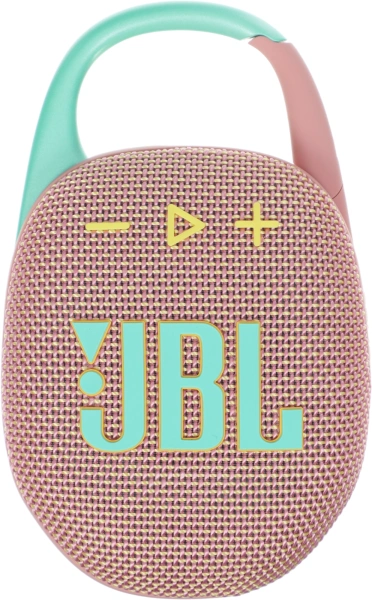Колонка порт. JBL Clip 5 розовый 7W Mono BT 10м 1400mAh