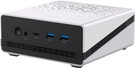 ПК Мини Chuwi UBox Ryzen 5 7430U (4.3) 16Gb SSD512Gb RGr Windows 11 Pro 2x2.5GbitEth WiFi BT 90W белый/черный