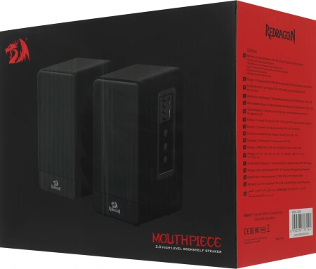 Колонки Redragon Mouthpiece 2.0 черный 20Вт BT