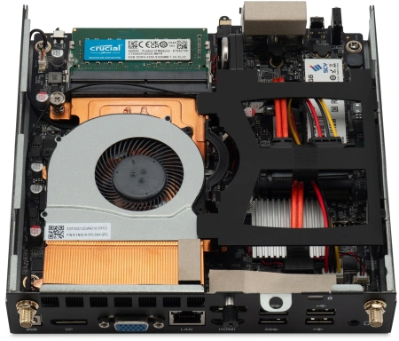 Неттоп IRU 310H6ITF i5 12400T (1.8) 8Gb SSD256Gb UHDG 730 Windows 11 Pro GbitEth WiFi BT черный (1975183)