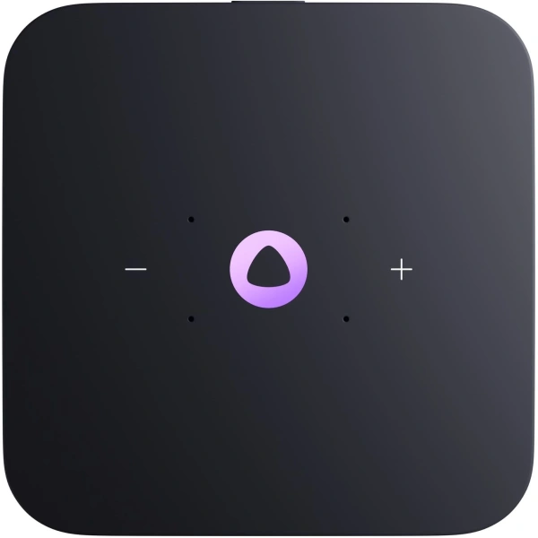 Умная колонка Yandex Станция Миди Алиса малиновый 24W 1.0 BT/Wi-Fi 10м (YNDX-00054PNK)