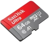 Флеш карта microSDXC 64GB Sandisk SDSQUAB-064G-GN6MN Ultra w/o adapter
