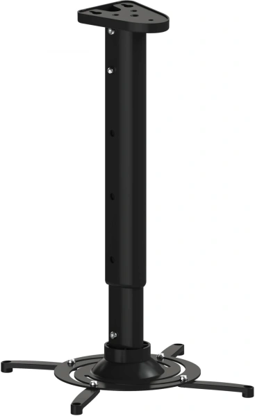 Кронштейн для проектора Cactus CS-VM-PR05L-BK черный макс.10кг потолочный поворот и наклон