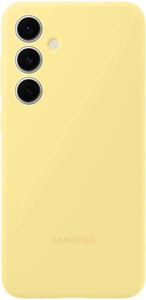 Чехол (клип-кейс) Samsung для Samsung Galaxy S24 FE Silicone Case S24FE желтый (EF-PS721CYEGRU)
