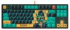 Клавиатура A4Tech Bloody AT87 Renegade механическая черный/зеленый USB for gamer LED (AT87)