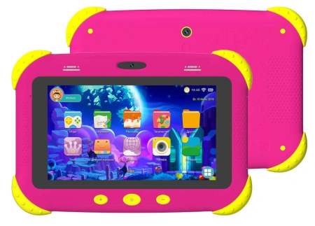 Планшет Digma CITI Kids MT8321 (1.3) 4C RAM2Gb ROM32Gb 7" IPS 1024x600 3G Android 9.0 розовый 2Mpix 0.3Mpix BT WiFi microSDHC 64Gb 2800mAh