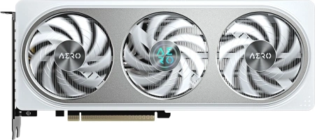 Видеокарта Gigabyte PCI-E 5.0 GV-N506TAERO OC-8GD 1.0 NVIDIA GeForce RTX 5060TI 8Gb 128bit GDDR7 2572/28000 HDMIx1 DPx3 HDCP Ret