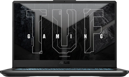 Ноутбук Asus TUF Gaming A17 FA706NF-HX007 Ryzen 5 7535HS 16Gb SSD512Gb NVIDIA GeForce RTX 2050 4Gb 17.3" IPS FHD (1920x1080) без ОС black WiFi BT Cam (90NR0JH5-M002L0)
