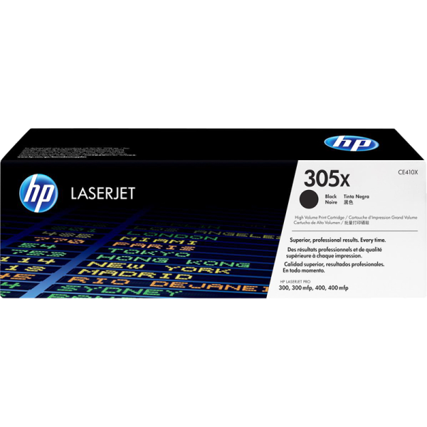 HP 305X Black Original LaserJet Toner Cartridge (CE410X)