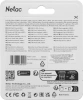 Флеш Диск Netac 128GB U505 NT03U505N-128G-20BK USB2.0 черный/серебристый