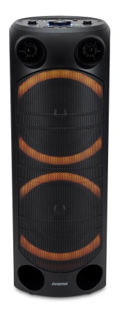 Минисистема Digma D-MC1720 черный 80Вт FM USB BT micro SD