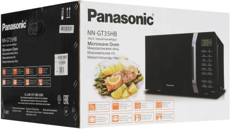 Микроволновая Печь Panasonic NN-GT35HBZPE 23л. 800Вт черный